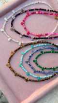 Candy beaded summer necklace